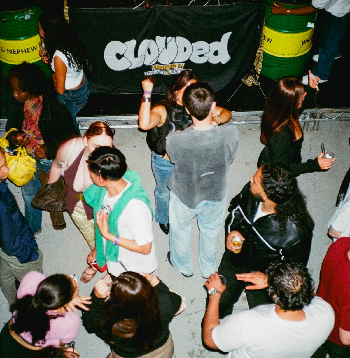 Crowd at Clouded, a new-school R&B club night in Manchester
