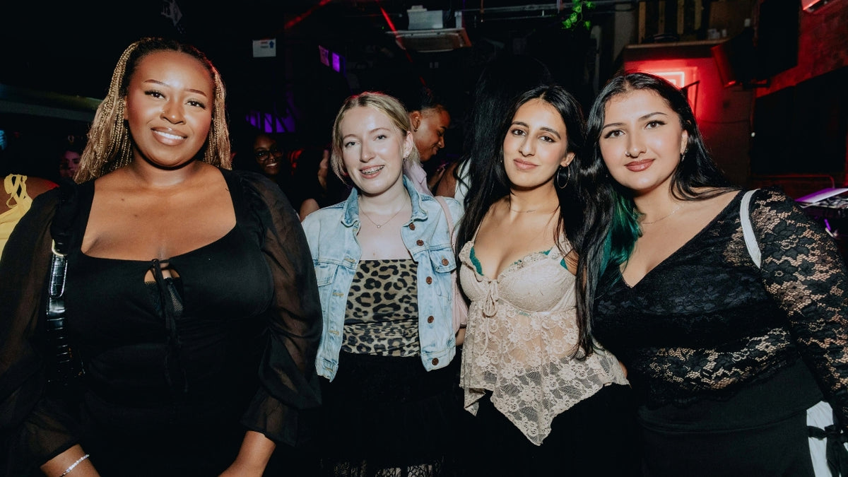 Crowd at a DND FM new-school R&B night