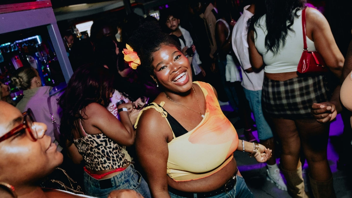 Crowd at a DND FM new-school R&B night