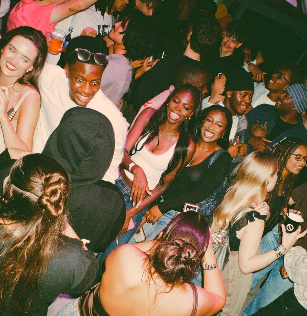 Clouded club night crowd